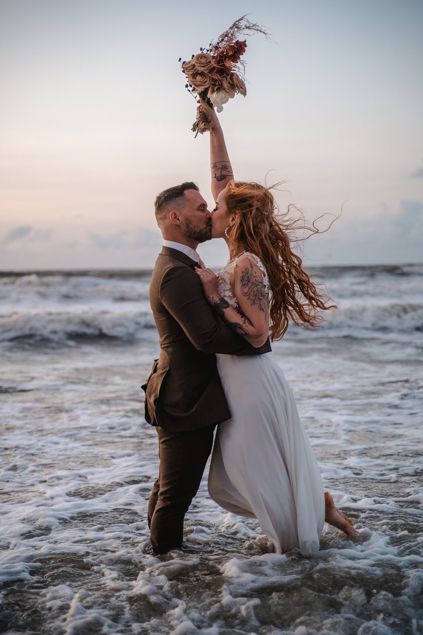 Willkommenschild zur Hochzeit im Design 'Rusty Salt & Sea'